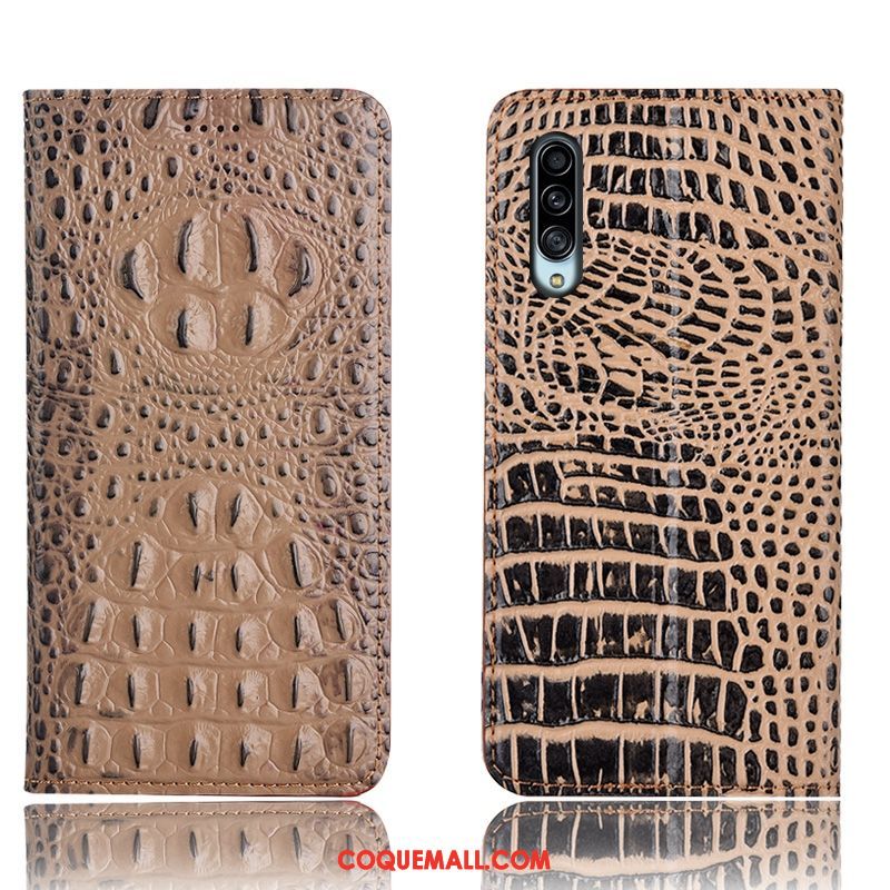 Étui Samsung Galaxy A90 5g Modèle Fleurie Protection Tout Compris, Coque Samsung Galaxy A90 5g Téléphone Portable Crocodile