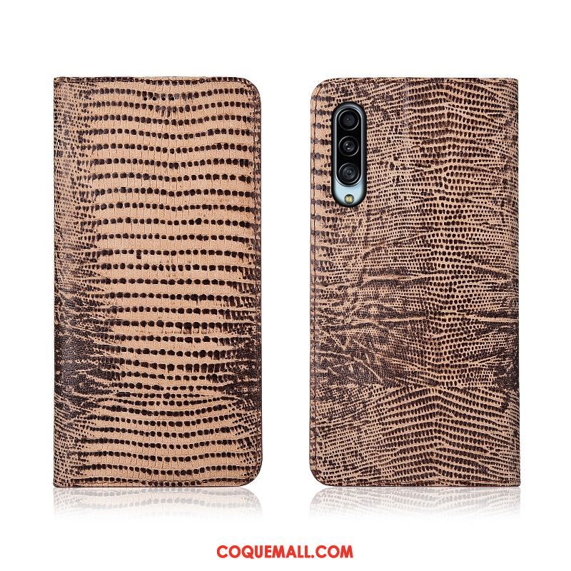 Étui Samsung Galaxy A90 5g Nouveau Tout Compris Fluide Doux, Coque Samsung Galaxy A90 5g Clamshell Cuir Véritable