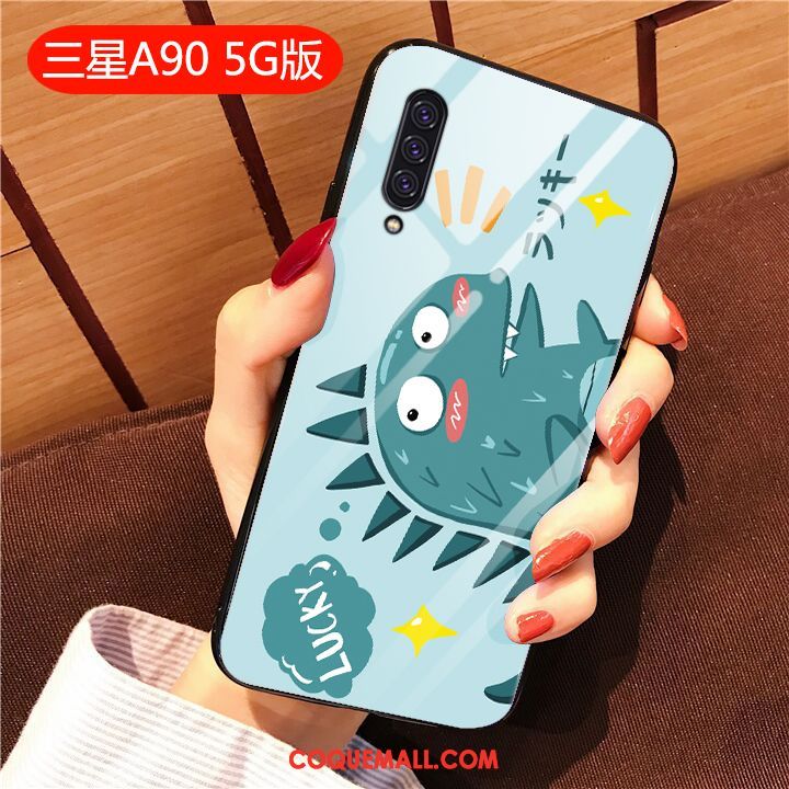 Étui Samsung Galaxy A90 5g Rat Créatif Charmant, Coque Samsung Galaxy A90 5g Étoile Incassable