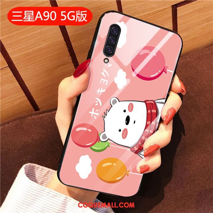 Étui Samsung Galaxy A90 5g Rat Créatif Charmant, Coque Samsung Galaxy A90 5g Étoile Incassable