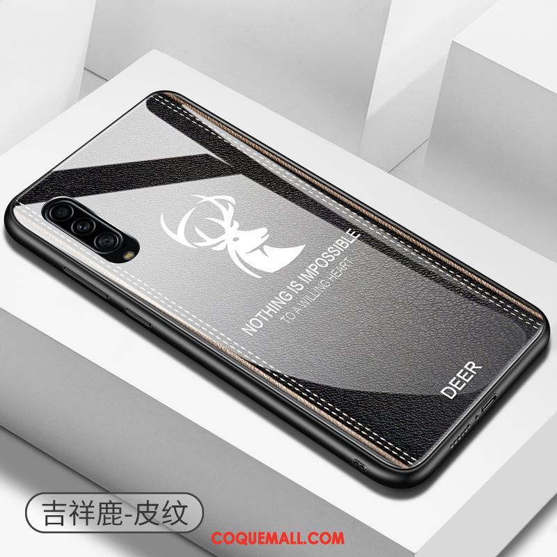 Étui Samsung Galaxy A90 5g Téléphone Portable Business Similicuir, Coque Samsung Galaxy A90 5g Modèle Fleurie Noir