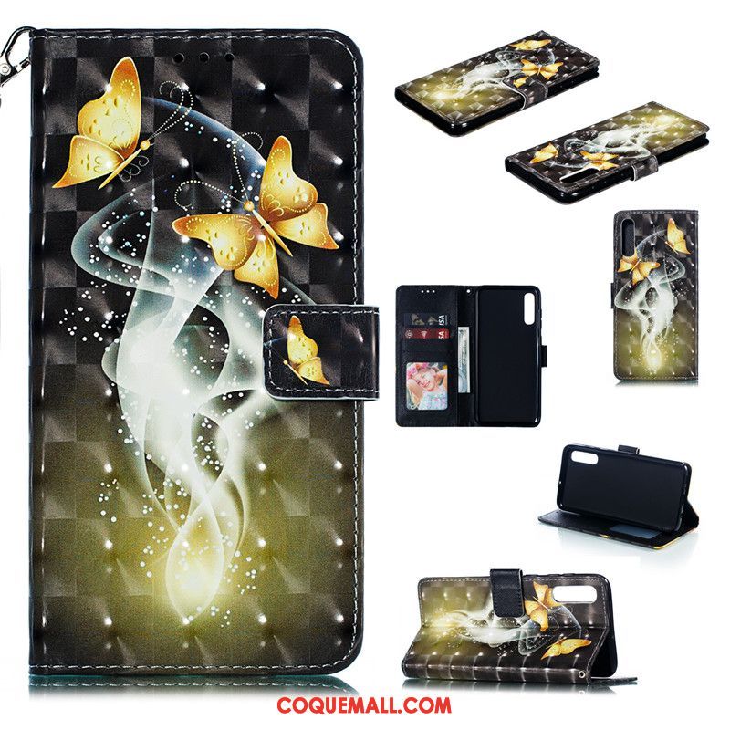 Étui Samsung Galaxy A90 5g Étoile Dessin Animé Protection, Coque Samsung Galaxy A90 5g En Cuir Téléphone Portable