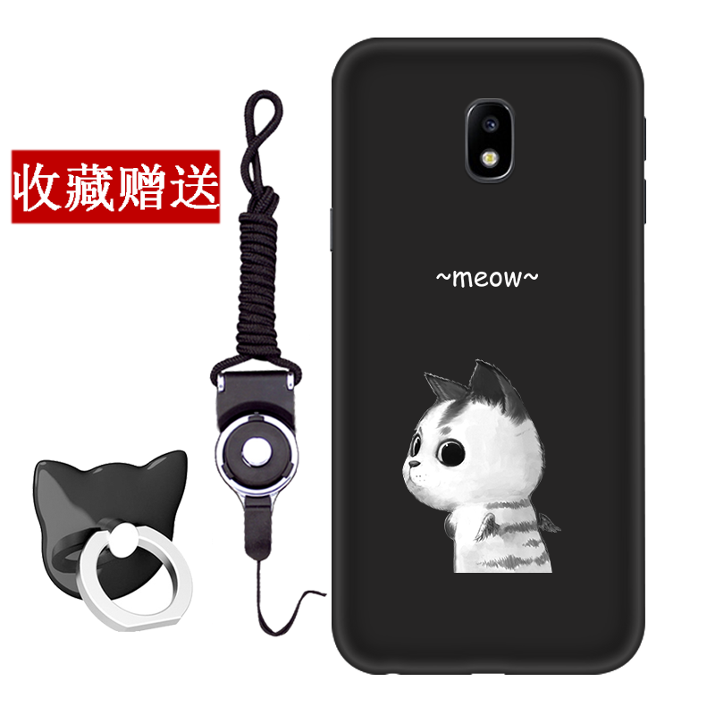 Étui Samsung Galaxy J3 2017 Dessin Animé Silicone Incassable, Coque Samsung Galaxy J3 2017 Protection Étoile