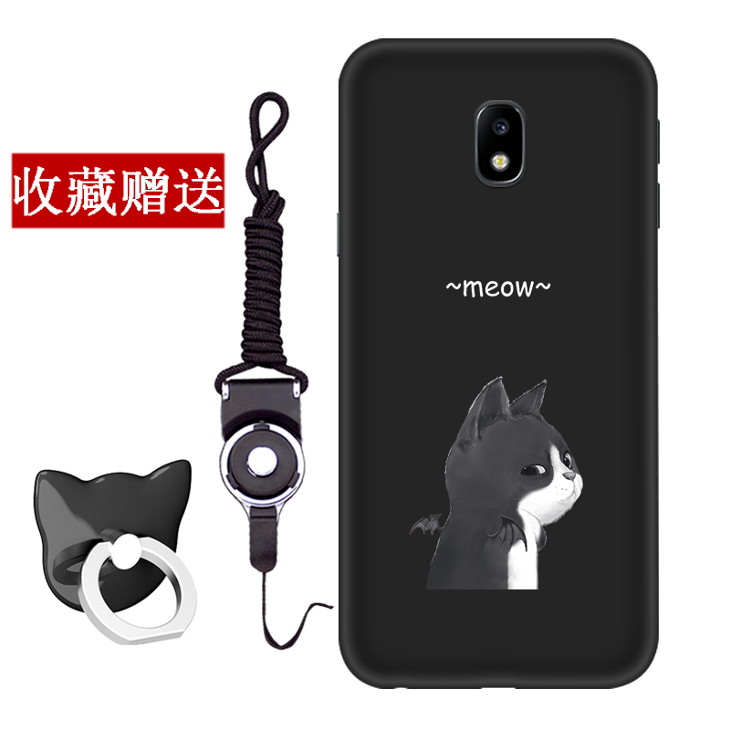 Étui Samsung Galaxy J3 2017 Dessin Animé Silicone Incassable, Coque Samsung Galaxy J3 2017 Protection Étoile