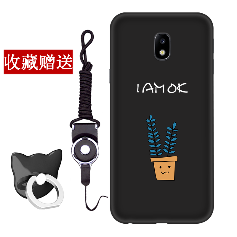 Étui Samsung Galaxy J3 2017 Dessin Animé Silicone Incassable, Coque Samsung Galaxy J3 2017 Protection Étoile