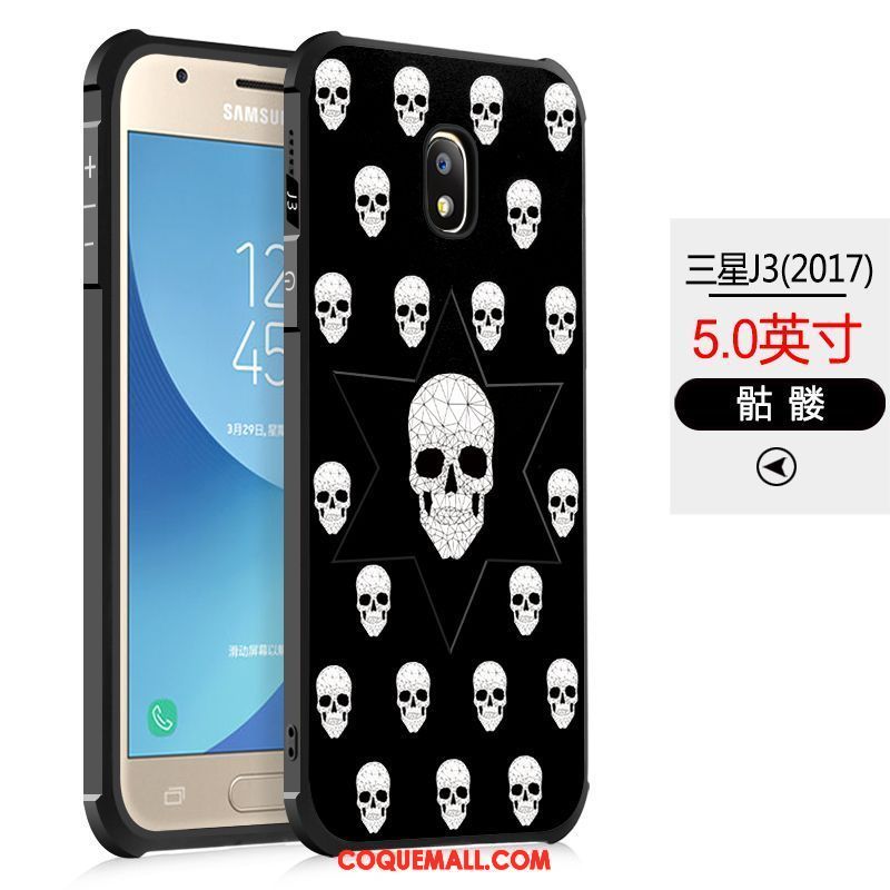 Étui Samsung Galaxy J3 2017 Dessin Animé Téléphone Portable Silicone, Coque Samsung Galaxy J3 2017 Étoile Incassable