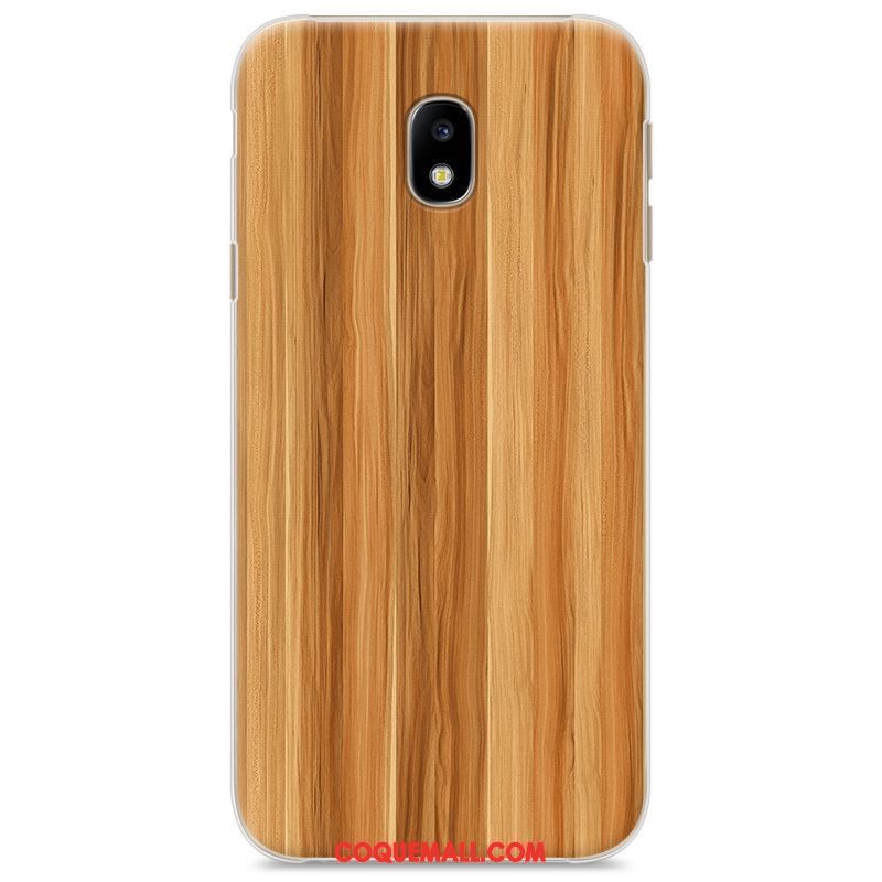 Étui Samsung Galaxy J3 2017 Peinture Téléphone Portable Tendance, Coque Samsung Galaxy J3 2017 Bois Vintage Braun