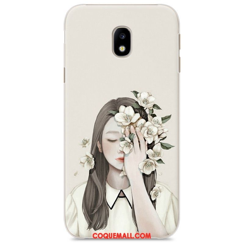 Étui Samsung Galaxy J3 2017 Peinture Étoile Nouveau, Coque Samsung Galaxy J3 2017 Téléphone Portable Protection