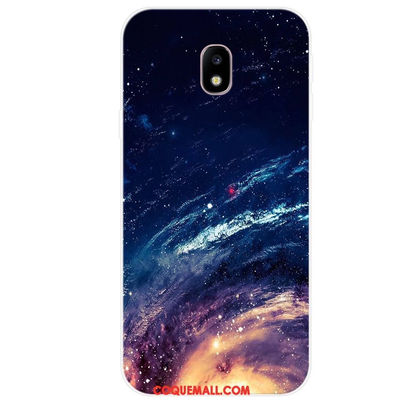 Étui Samsung Galaxy J3 2017 Silicone Art Téléphone Portable, Coque Samsung Galaxy J3 2017 Simple Étoile