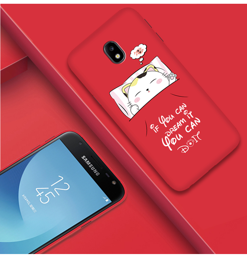 Étui Samsung Galaxy J3 2017 Tout Compris Étoile Fluide Doux, Coque Samsung Galaxy J3 2017 Charmant Téléphone Portable