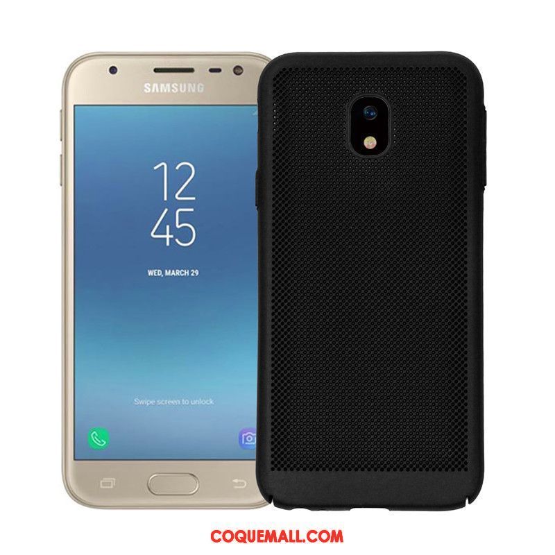 Étui Samsung Galaxy J3 2017 Très Mince Protection Téléphone Portable, Coque Samsung Galaxy J3 2017 Étoile Or Rose