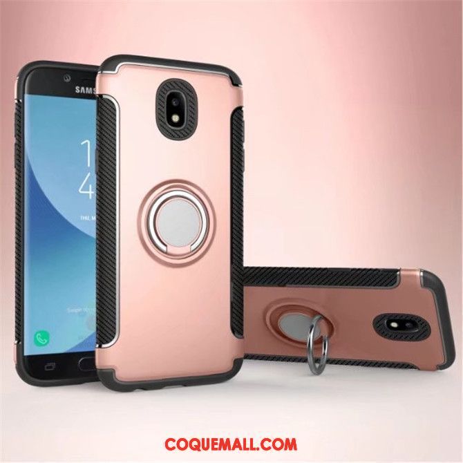 Étui Samsung Galaxy J3 2017 À Bord Or Rose Étoile, Coque Samsung Galaxy J3 2017 Téléphone Portable Support