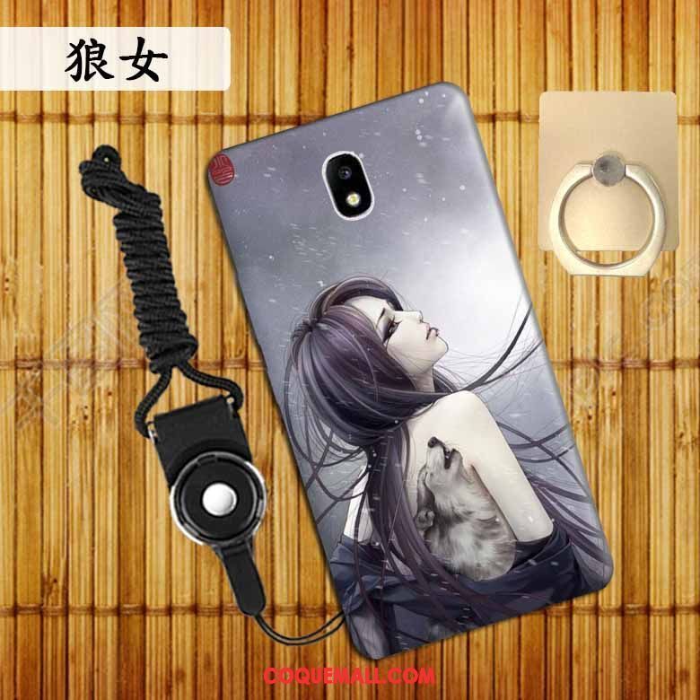 Étui Samsung Galaxy J3 2017 Étoile Silicone Incassable, Coque Samsung Galaxy J3 2017 Dessin Animé Protection