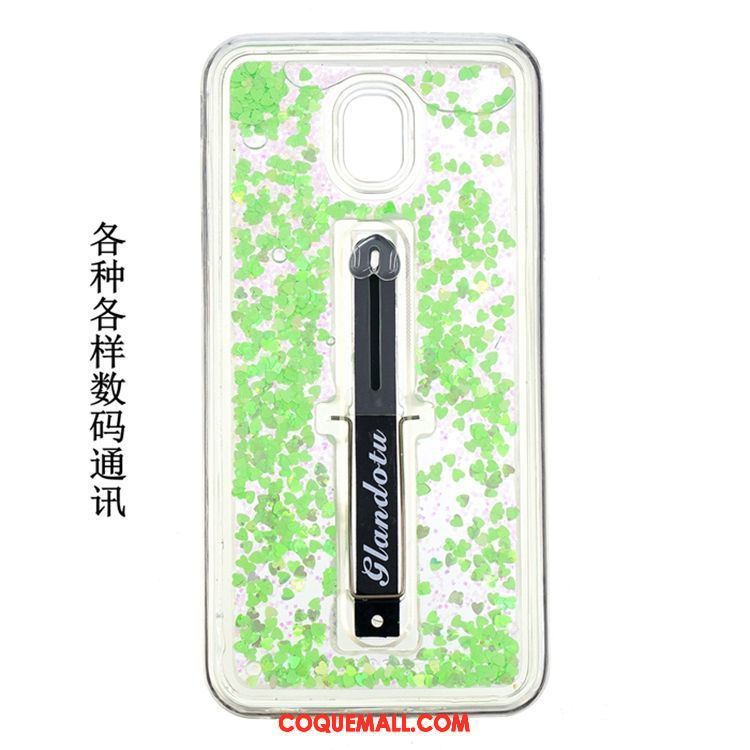 Étui Samsung Galaxy J5 2017 Étoile Incassable Vert, Coque Samsung Galaxy J5 2017 Quicksand Protection