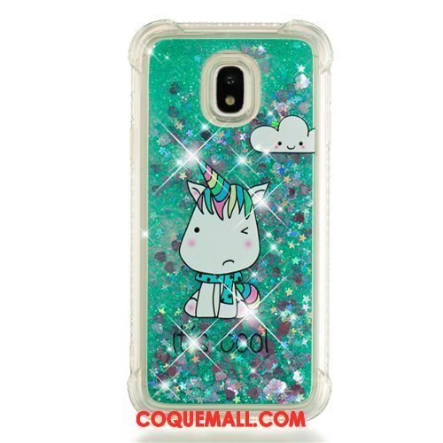 Étui Samsung Galaxy J5 2017 Étoile Ornements Suspendus Bleu, Coque Samsung Galaxy J5 2017 Fluide Doux Dessin Animé