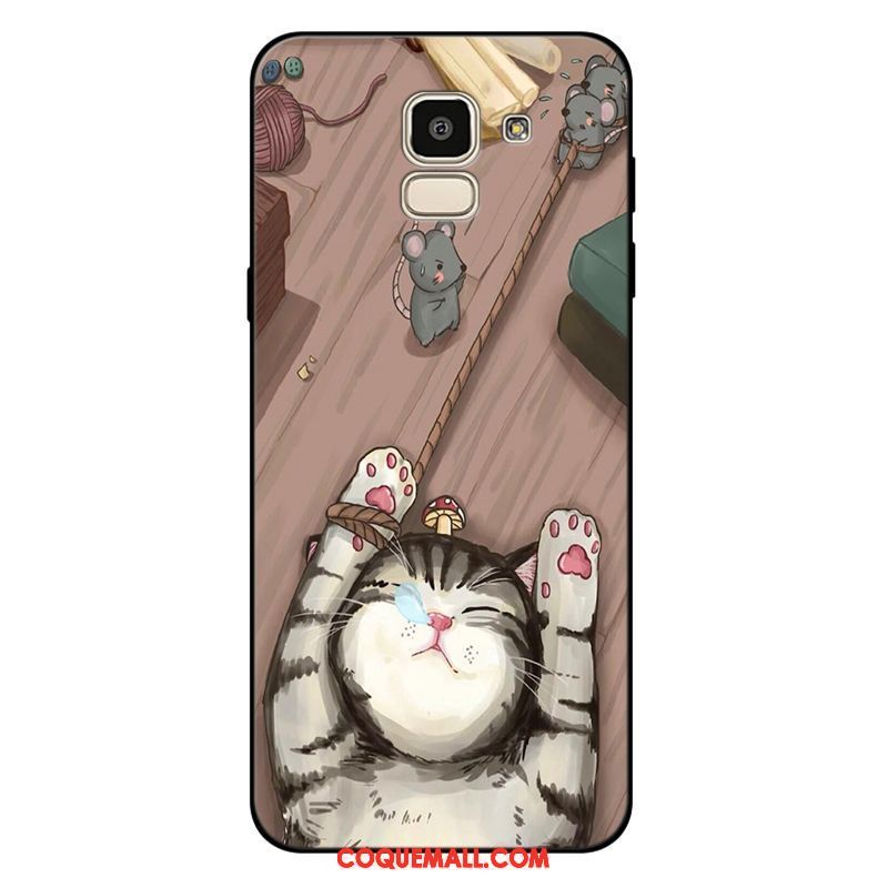 Étui Samsung Galaxy J6 Tout Compris Incassable Personnalisé, Coque Samsung Galaxy J6 Étoile Dessin Animé