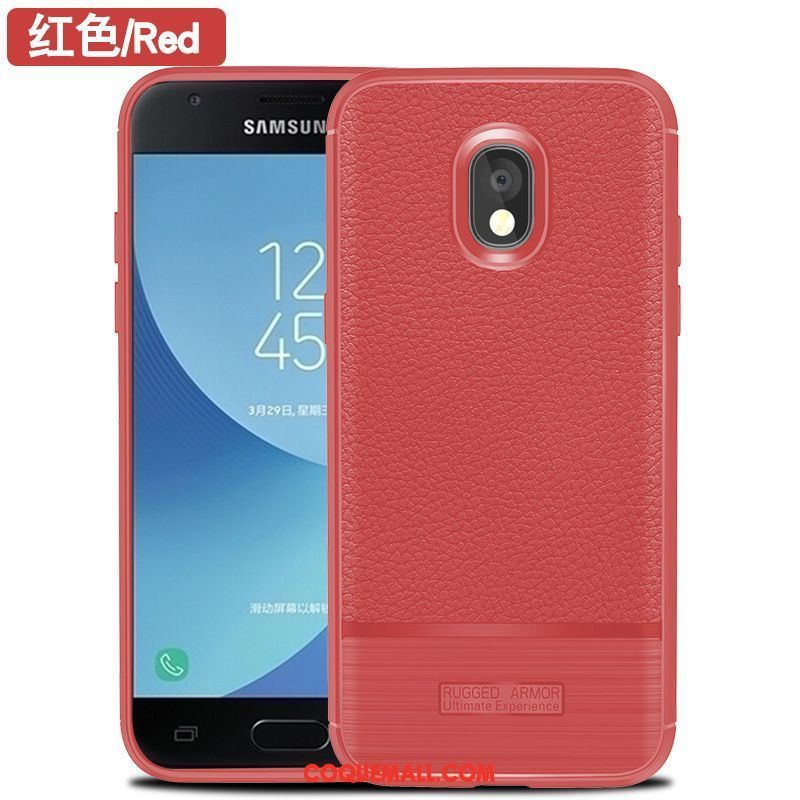 Étui Samsung Galaxy J7 2017 Europe Silicone Fluide Doux, Coque Samsung Galaxy J7 2017 Étoile Litchi