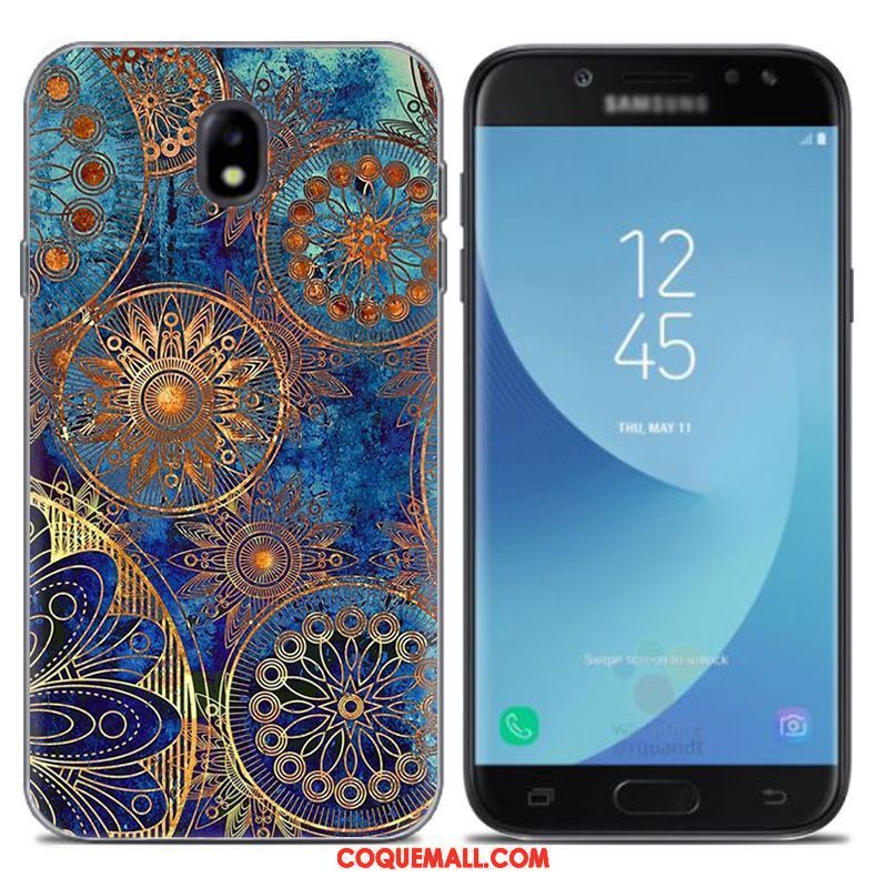 Étui Samsung Galaxy J7 2017 Gris Nouveau Étoile, Coque Samsung Galaxy J7 2017 Europe Fluide Doux