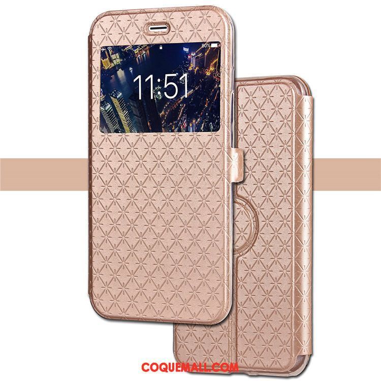 Étui Samsung Galaxy J7 2017 Losange Windows Bleu, Coque Samsung Galaxy J7 2017 Étui En Cuir Carte