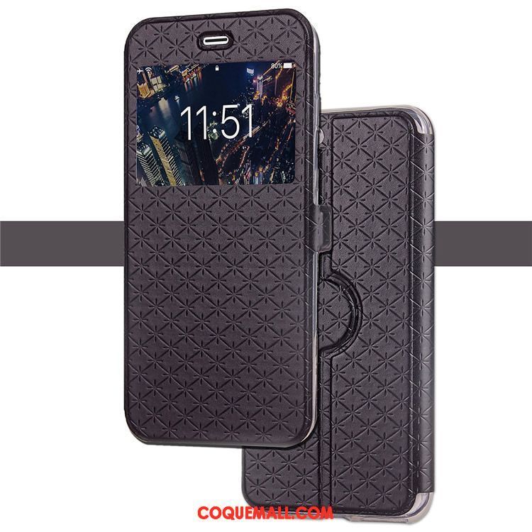 Étui Samsung Galaxy J7 2017 Losange Windows Bleu, Coque Samsung Galaxy J7 2017 Étui En Cuir Carte