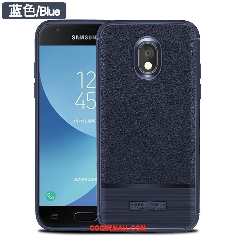 Étui Samsung Galaxy J7 2017 Silicone Soie Fluide Doux, Coque Samsung Galaxy J7 2017 Étoile Litchi Braun