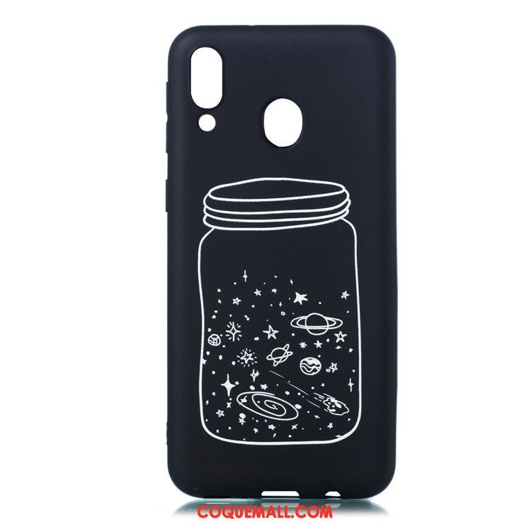 Étui Samsung Galaxy M20 Fluide Doux Téléphone Portable Dessin Animé, Coque Samsung Galaxy M20 Étoile Très Mince