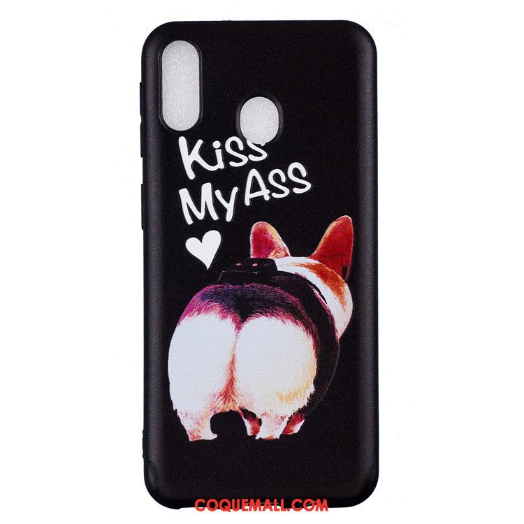 Étui Samsung Galaxy M20 Ornements Suspendus Étoile Marque De Tendance, Coque Samsung Galaxy M20 Dessin Animé Téléphone Portable