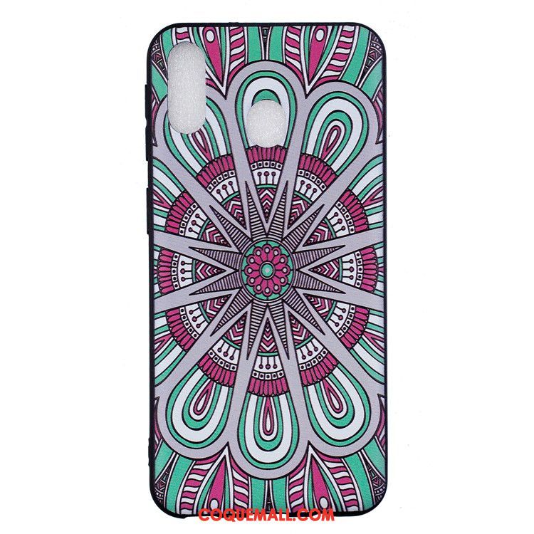 Étui Samsung Galaxy M20 Ornements Suspendus Étoile Marque De Tendance, Coque Samsung Galaxy M20 Dessin Animé Téléphone Portable