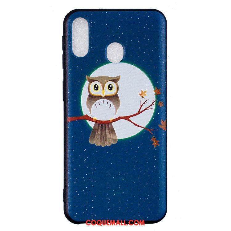 Étui Samsung Galaxy M20 Ornements Suspendus Étoile Marque De Tendance, Coque Samsung Galaxy M20 Dessin Animé Téléphone Portable