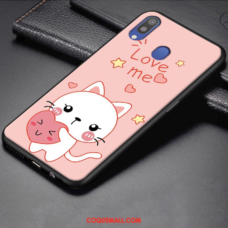 Étui Samsung Galaxy M20 Personnalisé Étoile Dessin Animé, Coque Samsung Galaxy M20 Charmant Petit