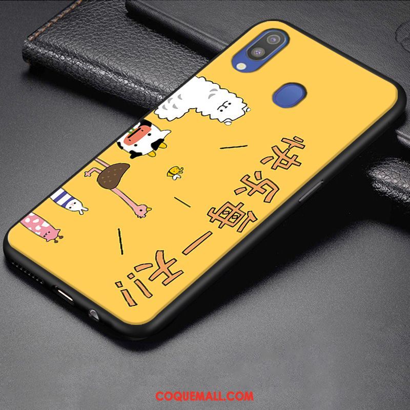 Étui Samsung Galaxy M20 Personnalisé Étoile Dessin Animé, Coque Samsung Galaxy M20 Charmant Petit