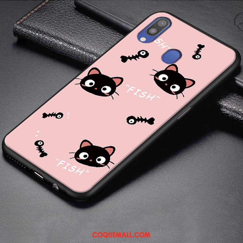 Étui Samsung Galaxy M20 Personnalisé Étoile Dessin Animé, Coque Samsung Galaxy M20 Charmant Petit