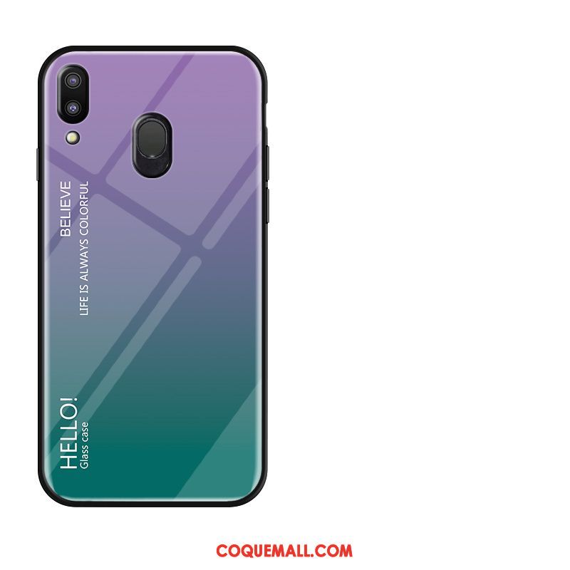 Étui Samsung Galaxy M20 Protection Nouveau Très Mince, Coque Samsung Galaxy M20 Étoile Fluide Doux