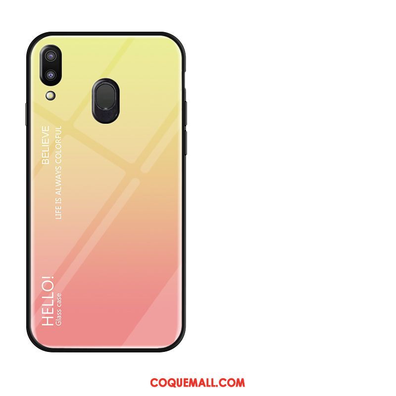 Étui Samsung Galaxy M20 Protection Nouveau Très Mince, Coque Samsung Galaxy M20 Étoile Fluide Doux