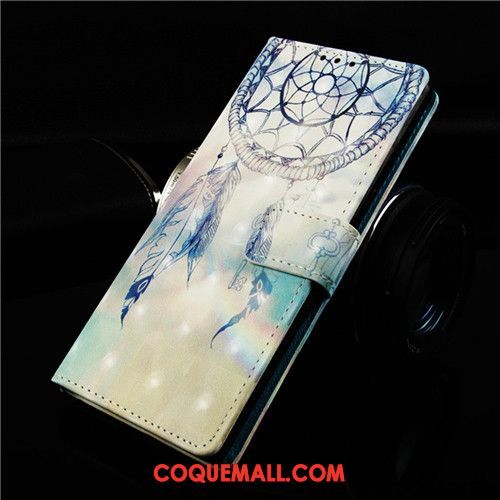 Étui Samsung Galaxy M20 Téléphone Portable En Cuir Rose, Coque Samsung Galaxy M20 Incassable Protection