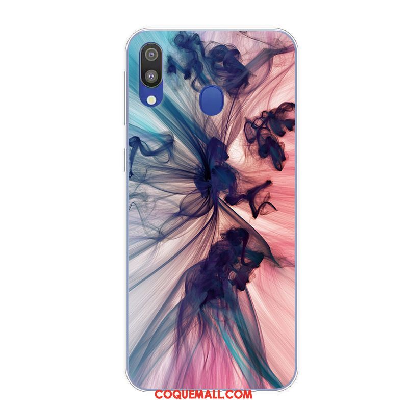 Étui Samsung Galaxy M20 Téléphone Portable Vintage Protection, Coque Samsung Galaxy M20 Étoile Art