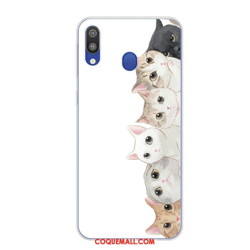 Étui Samsung Galaxy M20 Téléphone Portable Vintage Protection, Coque Samsung Galaxy M20 Étoile Art