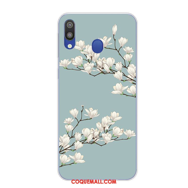 Étui Samsung Galaxy M20 Téléphone Portable Vintage Protection, Coque Samsung Galaxy M20 Étoile Art