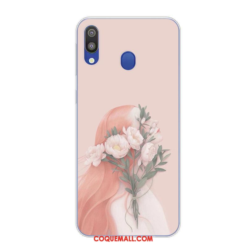 Étui Samsung Galaxy M20 Téléphone Portable Vintage Protection, Coque Samsung Galaxy M20 Étoile Art