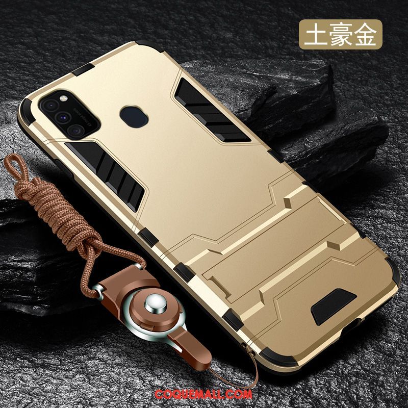 Étui Samsung Galaxy M30s Ornements Suspendus Fluide Doux Étoile, Coque Samsung Galaxy M30s Silicone Tout Compris