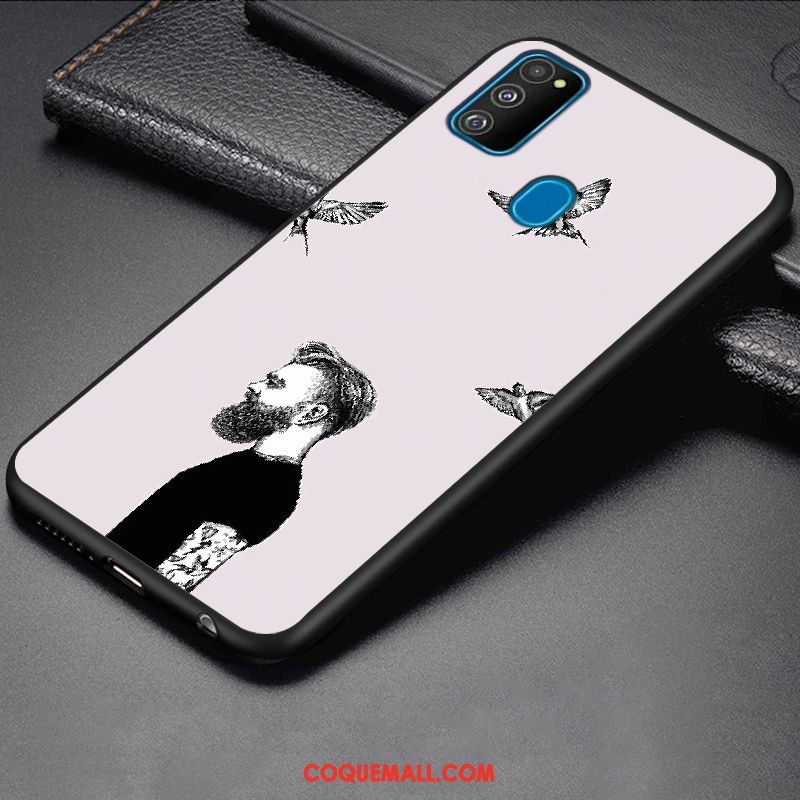 Étui Samsung Galaxy M30s Protection Créatif Personnalisé, Coque Samsung Galaxy M30s Étoile Personnalité