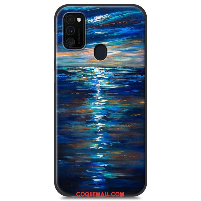 Étui Samsung Galaxy M30s Protection Téléphone Portable Silicone, Coque Samsung Galaxy M30s Fluide Doux Personnalité