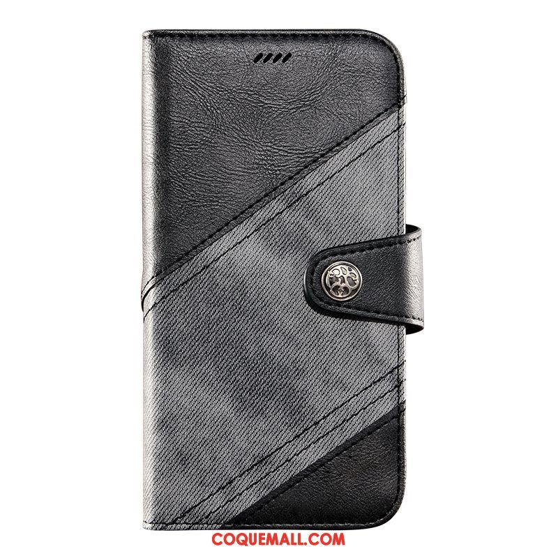 Étui Samsung Galaxy M30s Support Vent En Cuir, Coque Samsung Galaxy M30s Épissure Carte