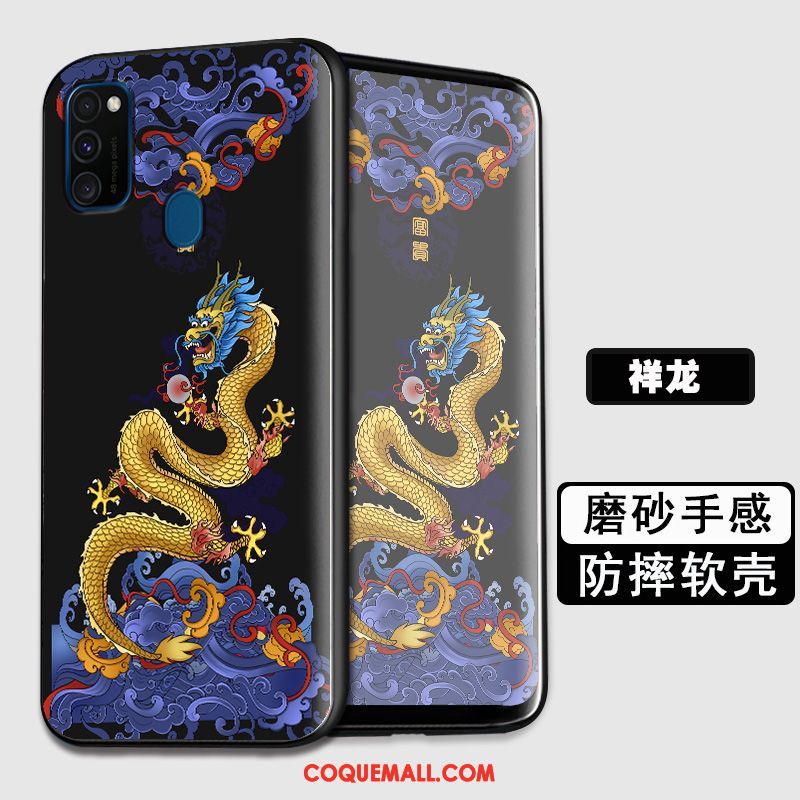 Étui Samsung Galaxy M30s Téléphone Portable Fluide Doux Protection, Coque Samsung Galaxy M30s Tout Compris Étoile