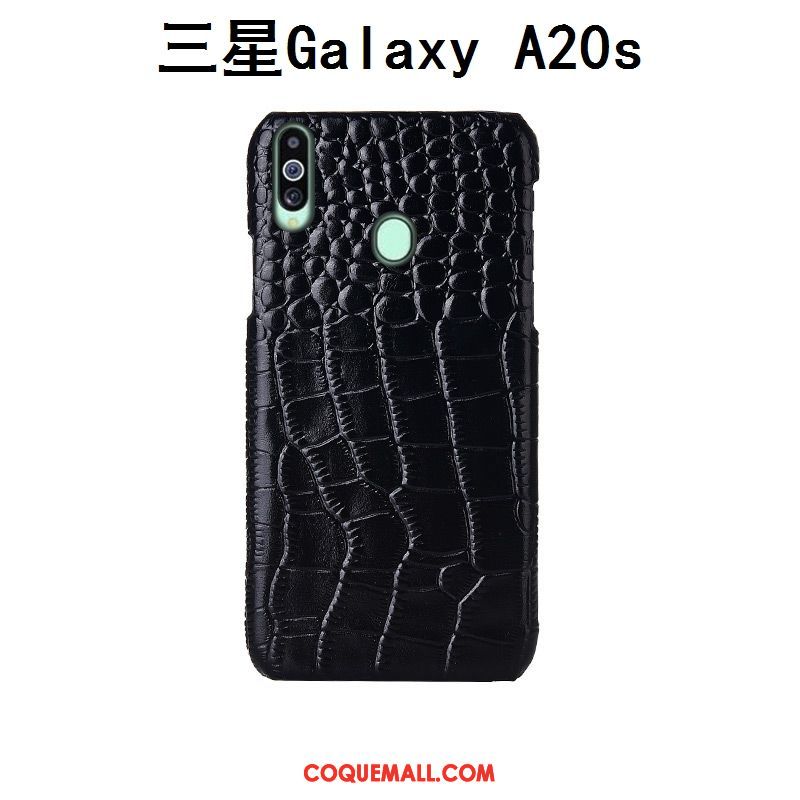 Étui Samsung Galaxy M30s Téléphone Portable Mode Luxe, Coque Samsung Galaxy M30s Protection Cuir Véritable Braun