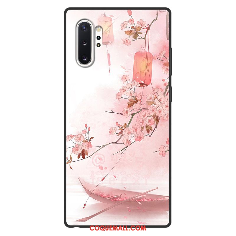 Étui Samsung Galaxy Note 10+ Art Style Chinois Étoile, Coque Samsung Galaxy Note 10+ Incassable Vintage