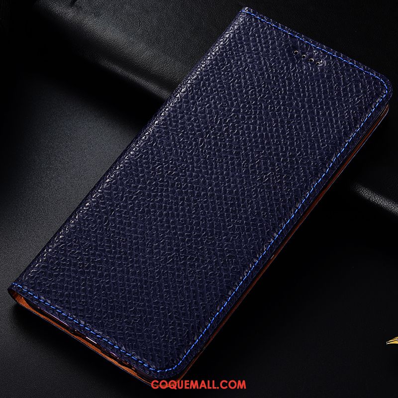 Étui Samsung Galaxy Note 10+ En Cuir Mesh Incassable, Coque Samsung Galaxy Note 10+ Protection Modèle Fleurie Braun