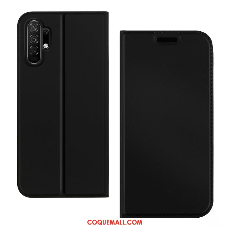 Étui Samsung Galaxy Note 10+ En Cuir Noir Étoile, Coque Samsung Galaxy Note 10+ Téléphone Portable