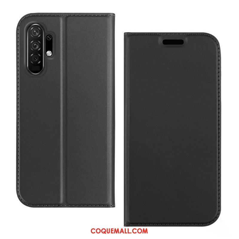 Étui Samsung Galaxy Note 10+ En Cuir Noir Étoile, Coque Samsung Galaxy Note 10+ Téléphone Portable