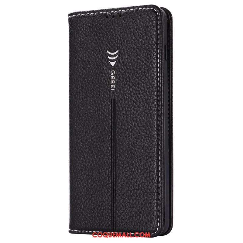 Étui Samsung Galaxy Note 10+ En Cuir Protection Téléphone Portable, Coque Samsung Galaxy Note 10+ Étoile Bleu